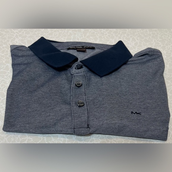 Michael Kors Men Short Sleeve Polo Shirt : Size : Large but run Medium - Picture 7 of 8